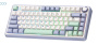 Клавиатуры AULA F75 Purple-Beige-Green Gray Switches